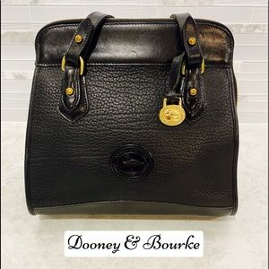 Black Vintage Dooney and Bourke Shoulder  Purse